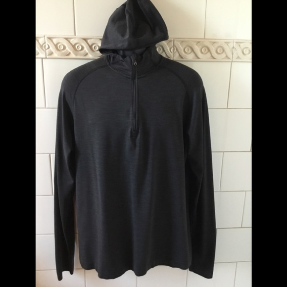 lululemon athletica Other - Lululemon Half Zip Charcoal Hoodie L